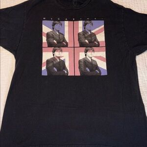 Paul McCartney black T-Shirt